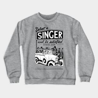 1924 SINGER - advert Crewneck Sweatshirt